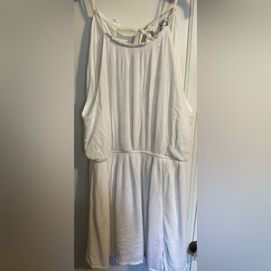 BLUE RAIN DRESS NWOT